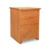 Solid Cherry Wood 2-Drawer Shaker Vertical File Cabinet 1 Solid Cherry Wood 2-Drawer Shaker Vertical File Cabinet -VERMONT WOODS Shaker 2 Drawer Vertical Filing Cabinet s8i2sz