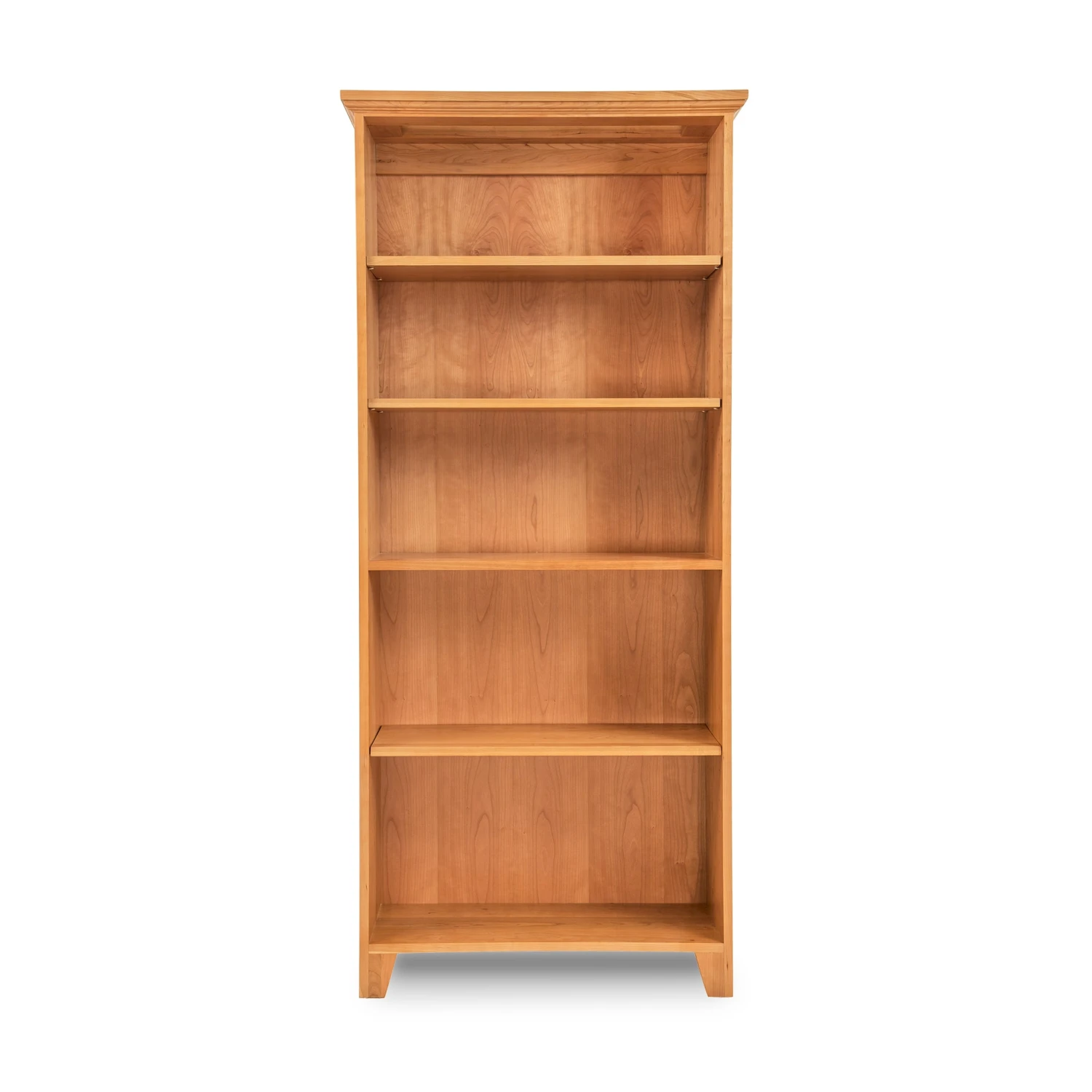 Custom Solid Wood Shaker Bookcase - Handcrafted in Vermont 4 Custom Solid Wood Shaker Bookcase - Handcrafted in Vermont - Image 2