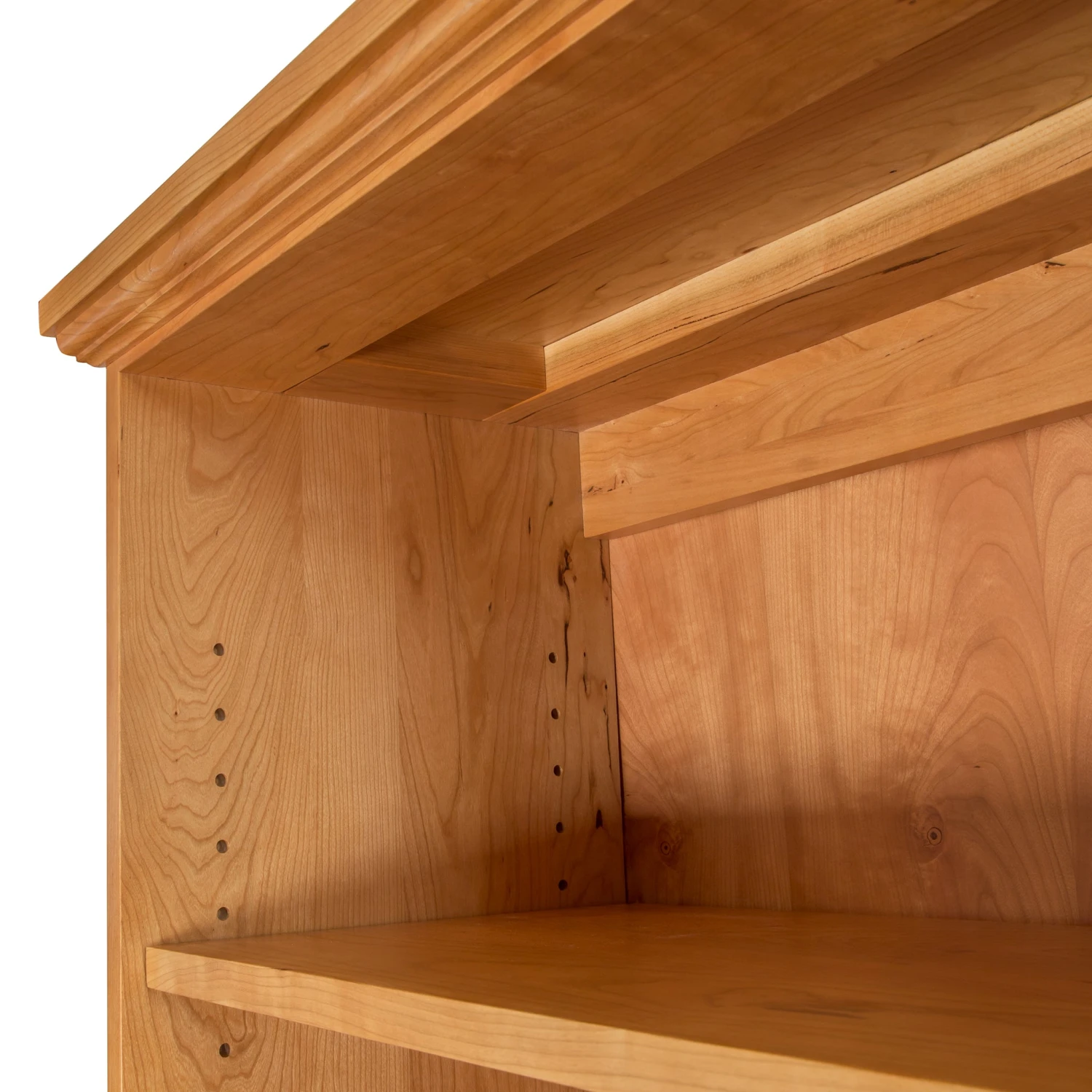 Custom Solid Wood Shaker Bookcase - Handcrafted in Vermont 5 Custom Solid Wood Shaker Bookcase - Handcrafted in Vermont - Image 3