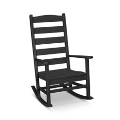 POLYWOOD Shaker Porch Rocking Chair - Classic Outdoor Comfort