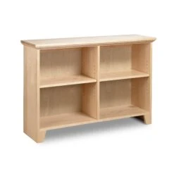 Custom Solid Wood Shaker Wide Open Shelf Bookcase 11 Custom Solid Wood Shaker Wide Open Shelf Bookcase -VERMONT WOODS Shaker Wide Bookcase 30x42 Natural Maple a65496f1 a877 4a19 b722 7ea1ed706084