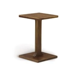Copeland Furniture Sierra Chair Table: Handcrafted Hardwood Style -VERMONT WOODS Sierra Chair Table Natural Walnut