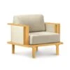 Copeland Furniture Sierra Upholstered Chair with Upholstered Panels