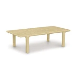 Solid Hardwood Rectangular Coffee Table - Sierra Contemporary Design 25 Solid Hardwood Rectangular Coffee Table - Sierra Contemporary Design -VERMONT WOODS Sierra Coffee Table 24x48 Natural Oak
