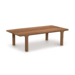 Solid Hardwood Rectangular Coffee Table - Sierra Contemporary Design 28 Solid Hardwood Rectangular Coffee Table - Sierra Contemporary Design -VERMONT WOODS Sierra Coffee Table 24x48 Saddle Cherry