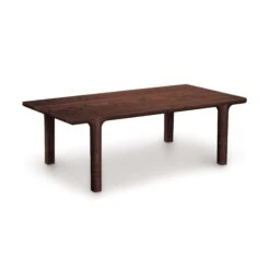 Solid Hardwood Rectangular Coffee Table - Sierra Contemporary Design 39 Solid Hardwood Rectangular Coffee Table - Sierra Contemporary Design -VERMONT WOODS Sierra Coffee Table 24x48x17 Cognac Cherry