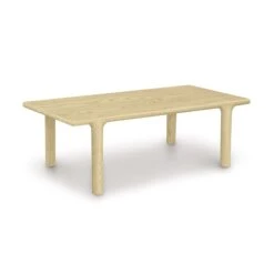 Solid Hardwood Rectangular Coffee Table - Sierra Contemporary Design 35 Solid Hardwood Rectangular Coffee Table - Sierra Contemporary Design -VERMONT WOODS Sierra Coffee Table 24x48x17 Natural Oak