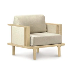 Copeland Furniture Sierra Upholstered Chair with Upholstered Panels -VERMONT WOODS Sierra Oak Upholstered Chair with Upholstered Panels 6b2af89f d94b 47af a91f d62b26e6c5fc