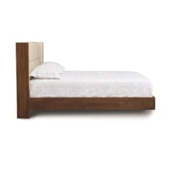 Copeland Furniture Sloane Floating Bed -VERMONT WOODS Sloane Walnut Floating Bed 2