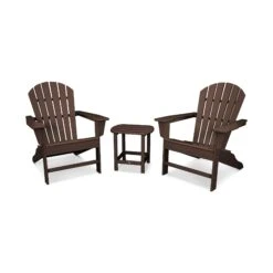 POLYWOOD South Beach Adirondack 3-Piece Set 13 POLYWOOD South Beach Adirondack 3-Piece Set -VERMONT WOODS South Beach Adirondack 3 Piece Set PWS175 1 MA Mahogany
