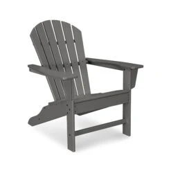 POLYWOOD South Beach Adirondack Chair 13 POLYWOOD South Beach Adirondack Chair -VERMONT WOODS South Beach Adirondack Chair SBA15GY Slate Grey