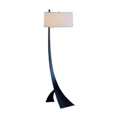 Hubbardton Forge Stasis Floor Lamp - Hand-Forged Modern Lighting
