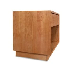Solid Wood 1-Drawer Nightstand - The Sutton Handcrafted Bedside Table 12 Solid Wood 1-Drawer Nightstand - The Sutton Handcrafted Bedside Table -VERMONT WOODS Sutton 1 Drawer Nightstand 2
