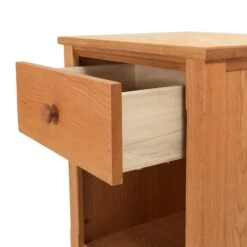 Vermont Shaker 1-Drawer Enclosed Shelf Nightstand -VERMONT WOODS Vermont Shaker 1 Drawer Enclosed Shelf Nightstand 2