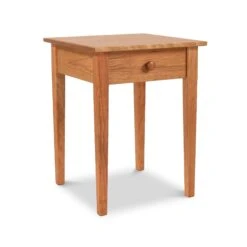 Vermont Shaker Solid Wood Bedside Table