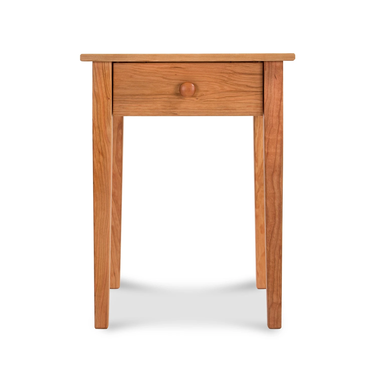 Vermont Shaker Solid Wood Bedside Table 4 Vermont Shaker Solid Wood Bedside Table - Image 2