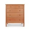 Vermont Shaker 5-Drawer Chest: Handcrafted Solid Wood Storage 1 Vermont Shaker 5-Drawer Chest: Handcrafted Solid Wood Storage -VERMONT WOODS Vermont Shaker 5 Drawer Chest
