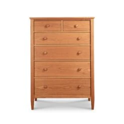 Vermont Shaker 6-Drawer Chest - Handcrafted Hardwood Bedroom Storage 13 Vermont Shaker 6-Drawer Chest - Handcrafted Hardwood Bedroom Storage -VERMONT WOODS Vermont Shaker 6 Drawer Chest 1 g1qn06