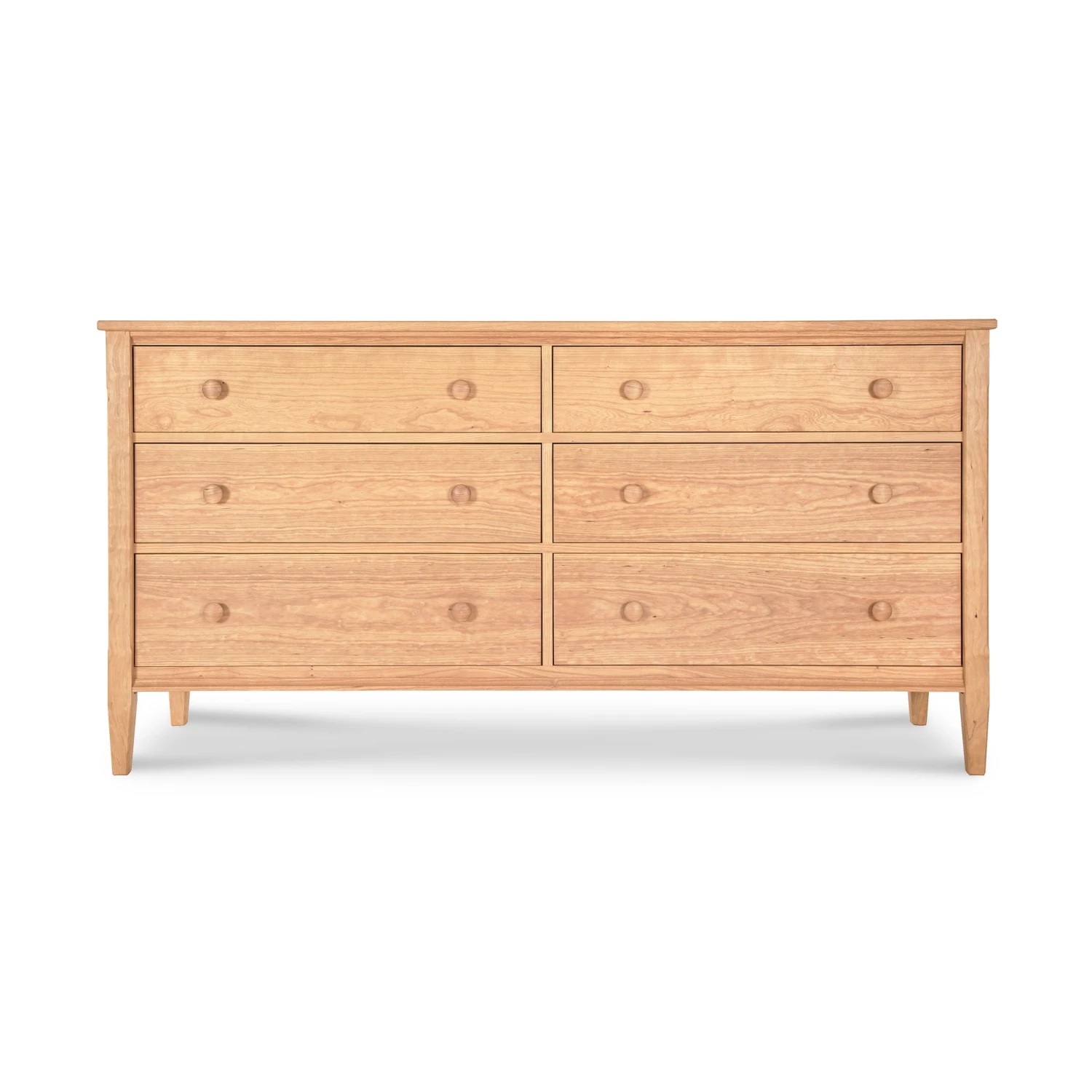 Vermont Shaker 6-Drawer Dresser: Handmade Solid Wood Storage 6 Vermont Shaker 6-Drawer Dresser: Handmade Solid Wood Storage - Image 4
