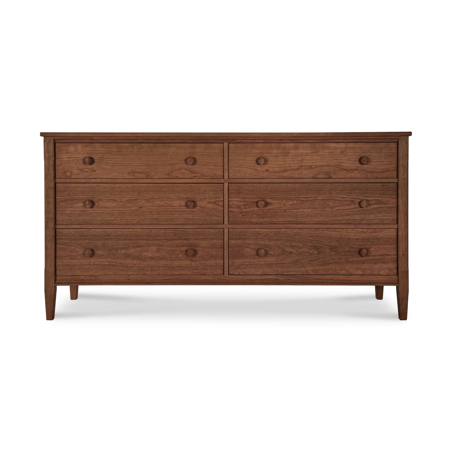 Vermont Shaker 6-Drawer Dresser: Handmade Solid Wood Storage 7 Vermont Shaker 6-Drawer Dresser: Handmade Solid Wood Storage - Image 5