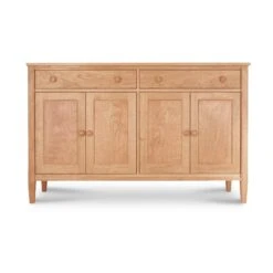 Vermont Shaker 60" Solid Wood Sideboard 8 Vermont Shaker 60" Solid Wood Sideboard -VERMONT WOODS Vermont Shaker 60 Inch Large Sideboard Natural Maple