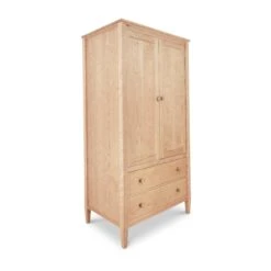 Vermont Shaker Armoire - Solid Wood Wardrobe Cabinet 8 Vermont Shaker Armoire - Solid Wood Wardrobe Cabinet -VERMONT WOODS Vermont Shaker Armoire 2 Drawer Natural Maple