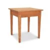 Vermont Shaker Handcrafted Hardwood End Table -VERMONT WOODS Vermont Shaker End Table