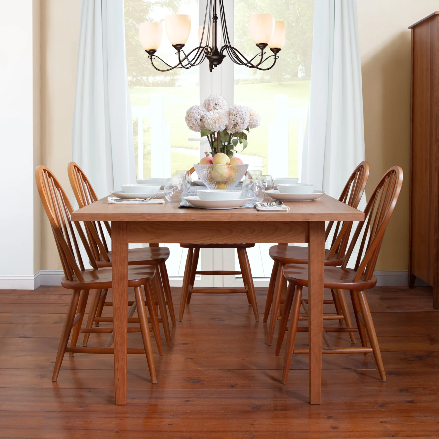 Vermont Shaker Harvest Extension Dining Table 9 Vermont Shaker Harvest Extension Dining Table - Image 7
