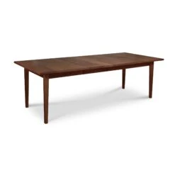 Vermont Shaker Rectangular Extension Dining Table -VERMONT WOODS Vermont Shaker Rectangular Extension Table 42x60 2 Ext Natural Walnut