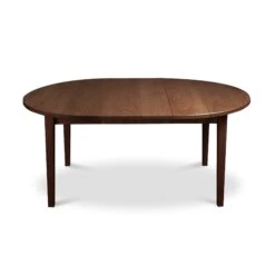 Vermont Shaker Round Extension Table 20 Vermont Shaker Round Extension Table -VERMONT WOODS Vermont Shaker Round Extension Table 48 Inch with 1 Ext Natural Walnut