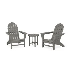 POLYWOOD Vineyard 3-Piece Adirondack Set