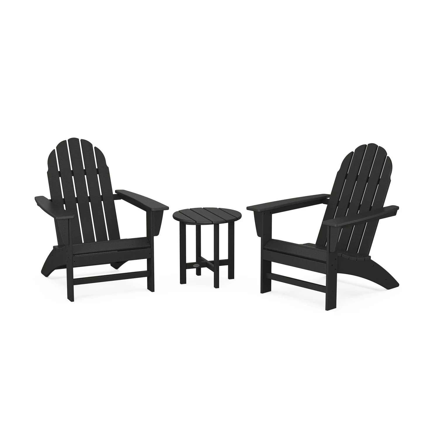 POLYWOOD Vineyard 3-Piece Adirondack Set 5 POLYWOOD Vineyard 3-Piece Adirondack Set - Image 3