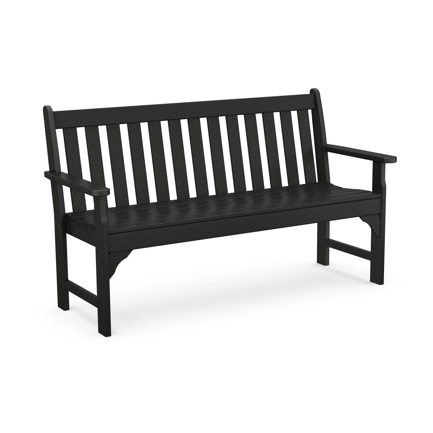 POLYWOOD Vineyard 60" Garden Bench 5 POLYWOOD Vineyard 60" Garden Bench - Image 3