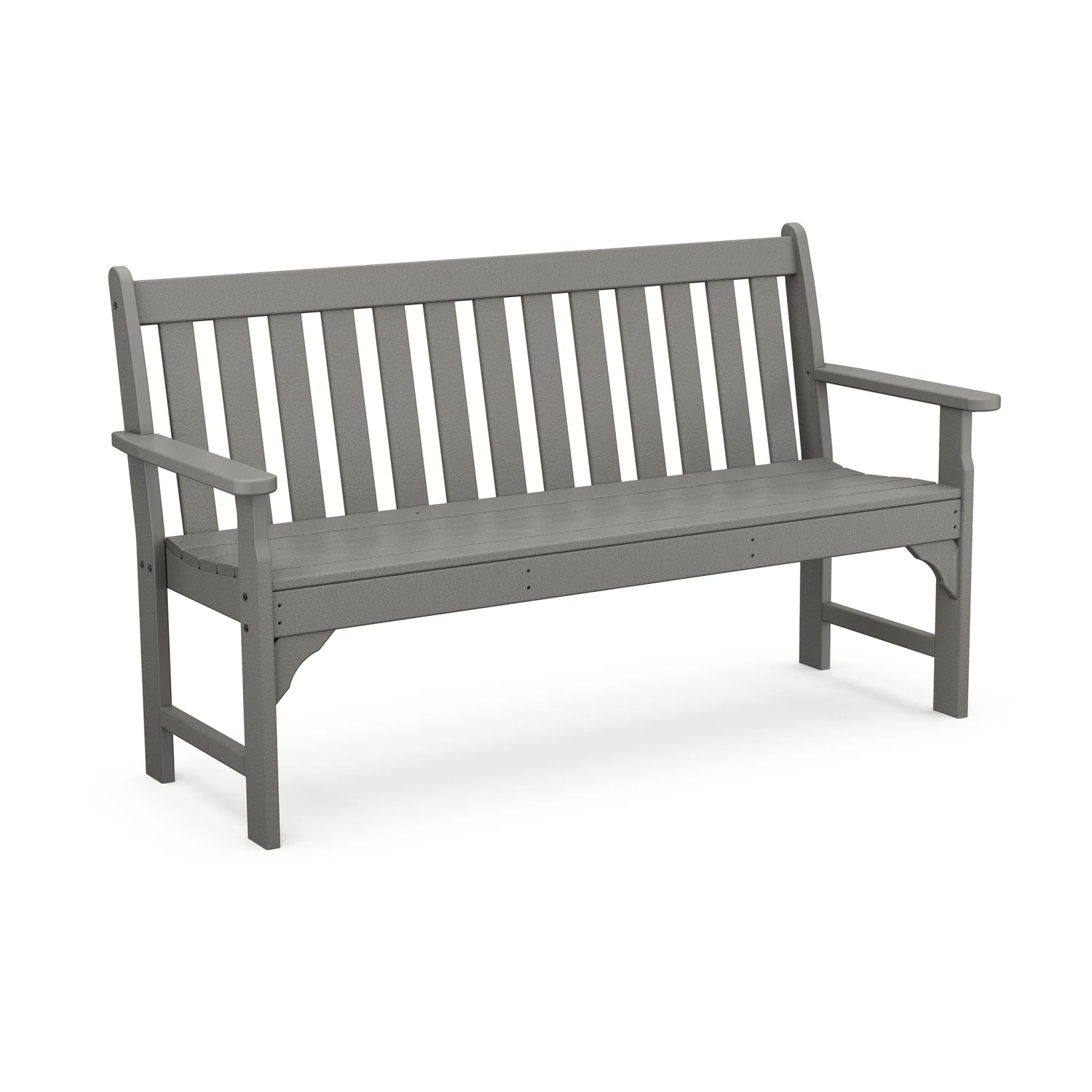 POLYWOOD Vineyard 60" Garden Bench 6 POLYWOOD Vineyard 60" Garden Bench - Image 4