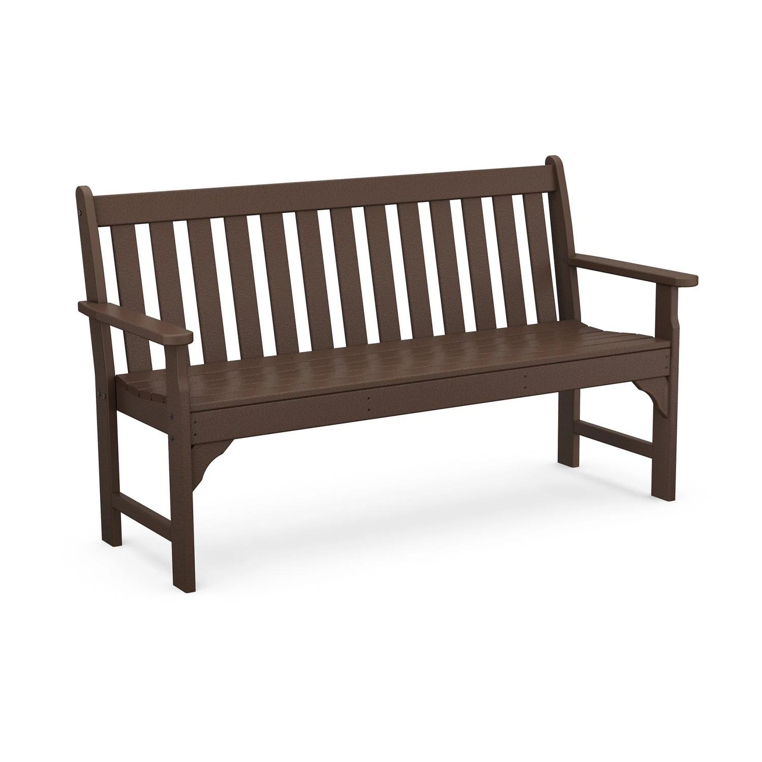 POLYWOOD Vineyard 60" Garden Bench 8 POLYWOOD Vineyard 60" Garden Bench - Image 6