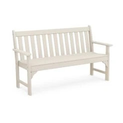 POLYWOOD Vineyard 60" Garden Bench 16 POLYWOOD Vineyard 60" Garden Bench -VERMONT WOODS Vineyard 60 Inch Garden Bench GNB60SA Sand