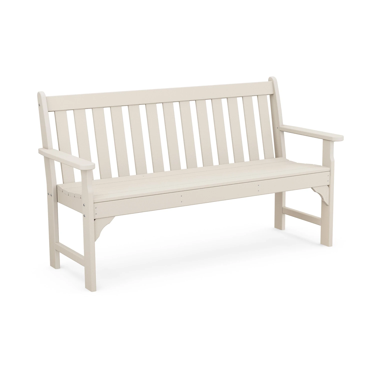 POLYWOOD Vineyard 60" Garden Bench 9 POLYWOOD Vineyard 60" Garden Bench - Image 7