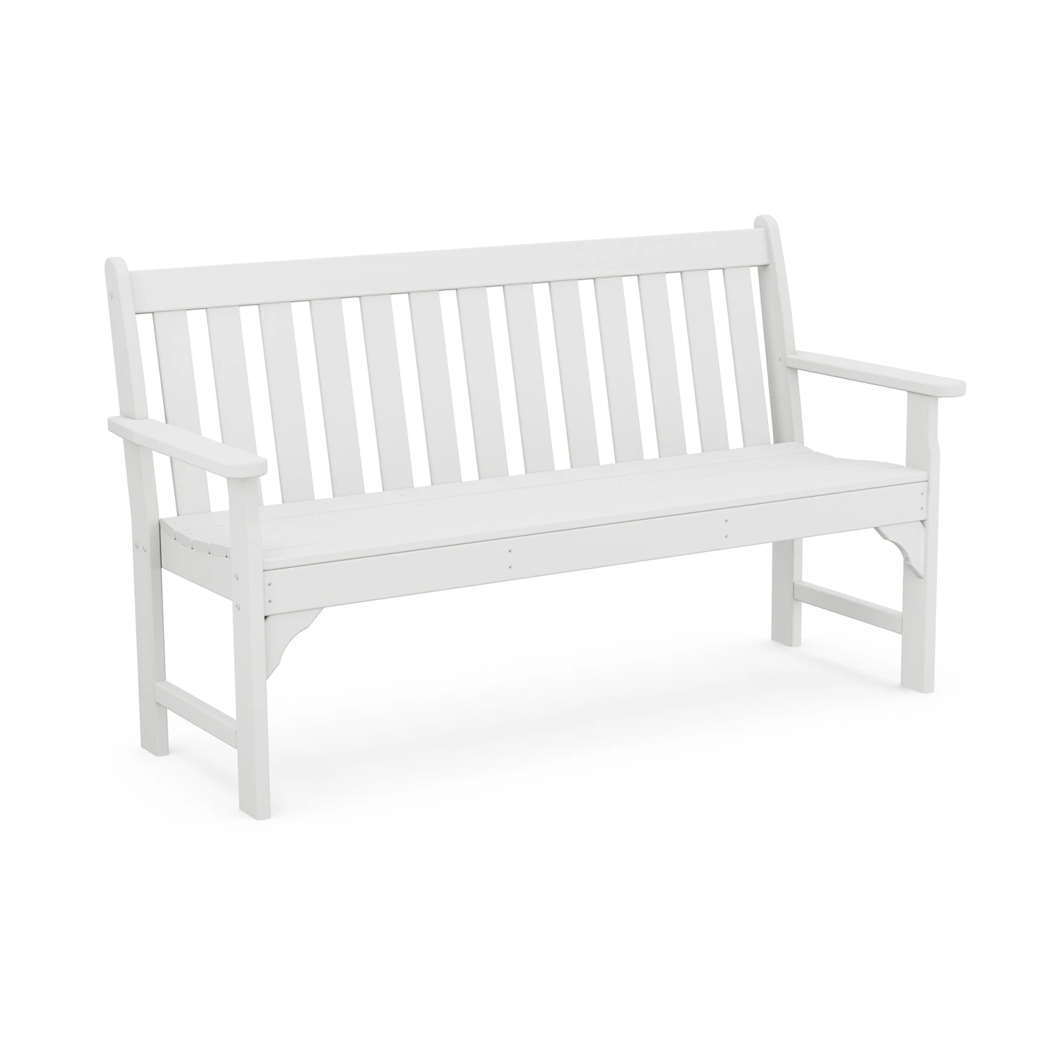 POLYWOOD Vineyard 60" Garden Bench 10 POLYWOOD Vineyard 60" Garden Bench - Image 8