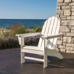 POLYWOOD Vineyard Adirondack Chair - Durable All-Weather Seating -VERMONT WOODS Vineyard Adirondack Chair Life 1
