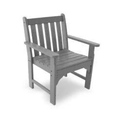POLYWOOD Vineyard Arm Chair -VERMONT WOODS Vineyard Arm Chair GNB24GY Slate Grey
