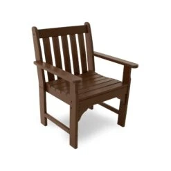POLYWOOD Vineyard Arm Chair -VERMONT WOODS Vineyard Arm Chair GNB24MA Mahogany