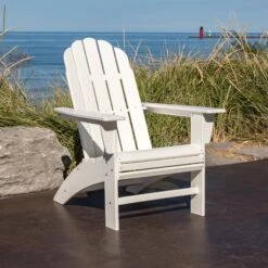 POLYWOOD Vineyard Curveback Adirondack Chair -VERMONT WOODS Vineyard Curveback Adirondack Chair Life 3