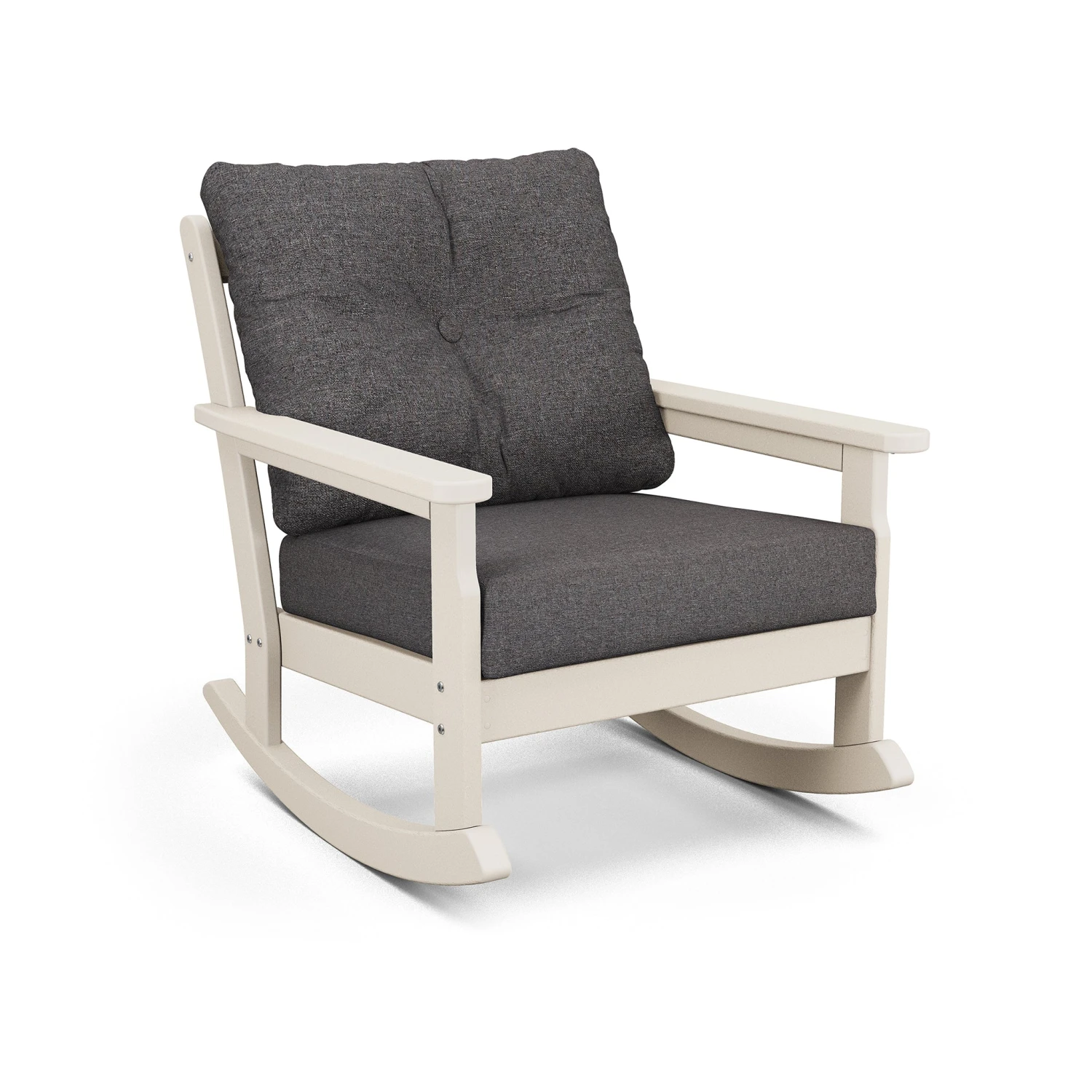 POLYWOOD Vineyard Deep Seating Rocking Chair 9 POLYWOOD Vineyard Deep Seating Rocking Chair - Image 7
