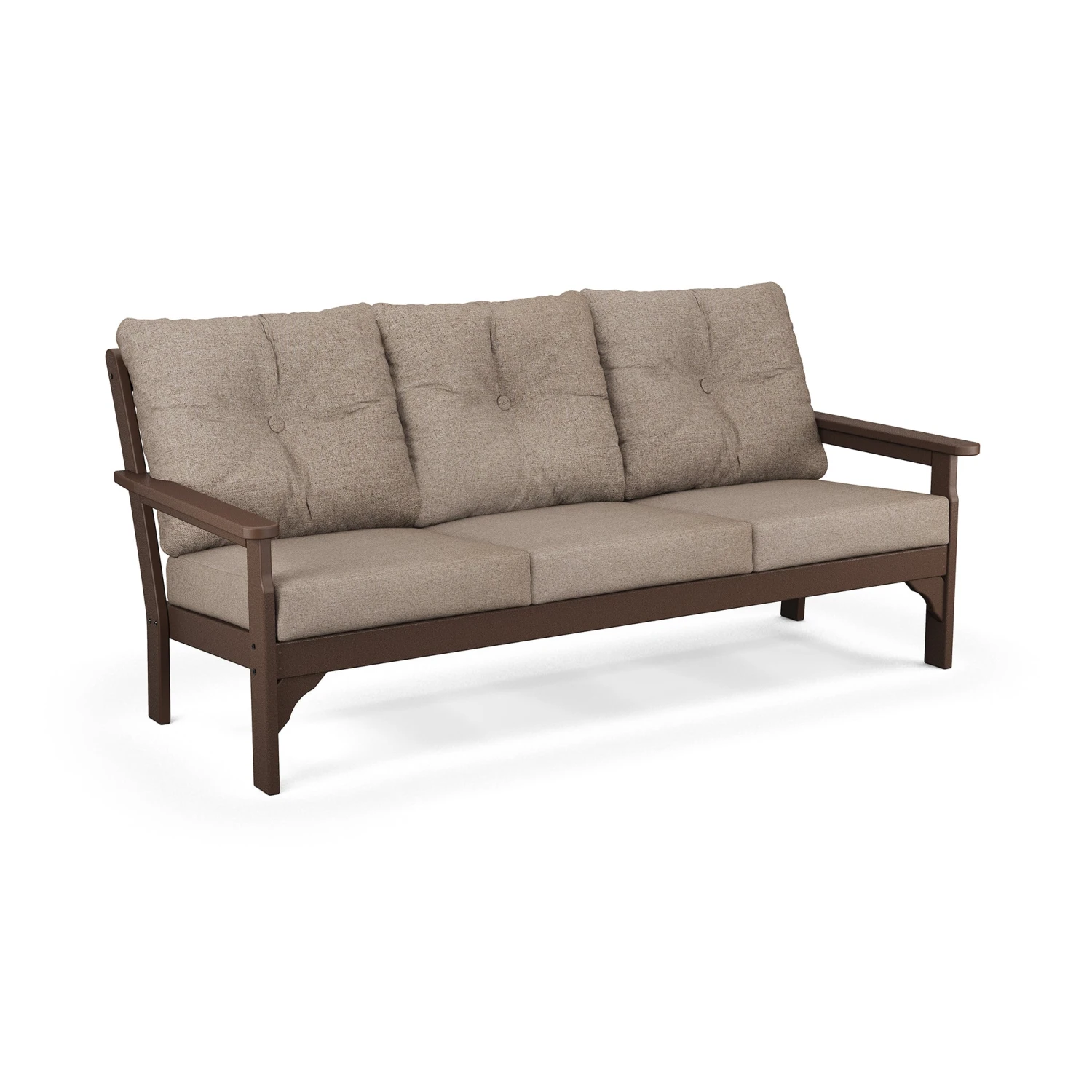 POLYWOOD Vineyard Deep Seating Sofa - All-Weather Outdoor Comfort 7 POLYWOOD Vineyard Deep Seating Sofa - All-Weather Outdoor Comfort - Image 5