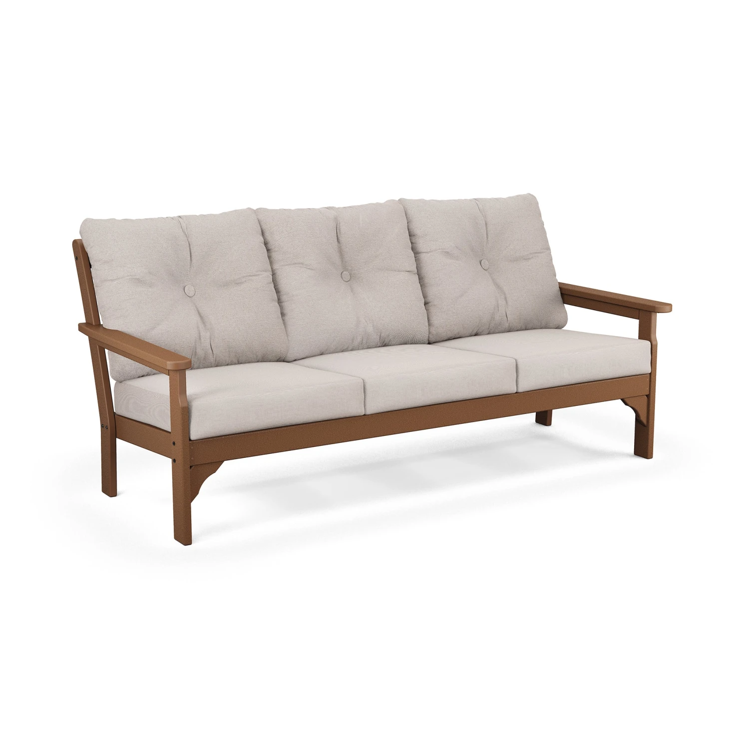 POLYWOOD Vineyard Deep Seating Sofa - All-Weather Outdoor Comfort 6 POLYWOOD Vineyard Deep Seating Sofa - All-Weather Outdoor Comfort - Image 4
