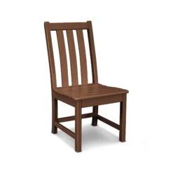 POLYWOOD Vineyard Dining Side Chair 14 POLYWOOD Vineyard Dining Side Chair -VERMONT WOODS Vineyard Dining Side Chair VND130TE Teak