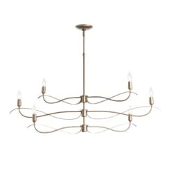 Hubbardton Forge Willow 6-Light Small Chandelier