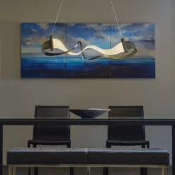 Hubbardton Forge Zephyr LED Pendant Light 11 Hubbardton Forge Zephyr LED Pendant Light -VERMONT WOODS Zephyr LED Pendant Life 1